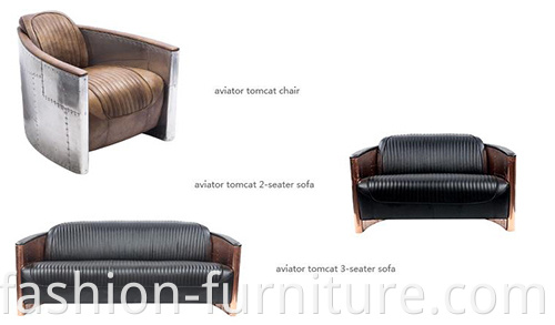 Aviator Tomcat 3 Seater Sofa